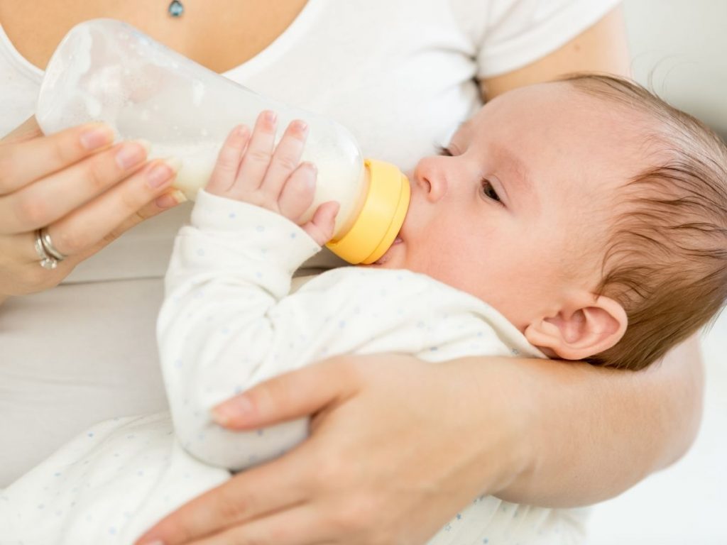 Why is a 3 month old Baby Throwing Up Milk