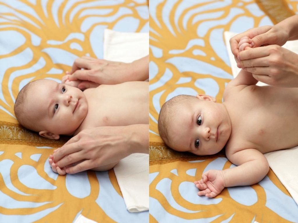 How To Give Baby A Relaxing And Healthy Massage? 9 baby massage hand